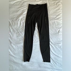 Athleta Black Rainier tight leggings. Size XS.
